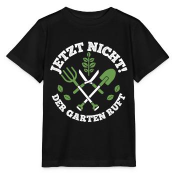 Garten - Stanley/Stella Kinder T-Shirt MINI CREATOR  - Schwarz - Vorne - Mikhail (115cm)