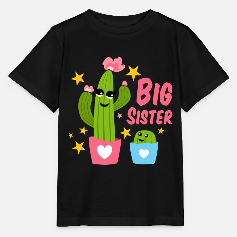Große Schwester - Stanley/Stella Kinder T-Shirt MINI CREATOR - Schwarz