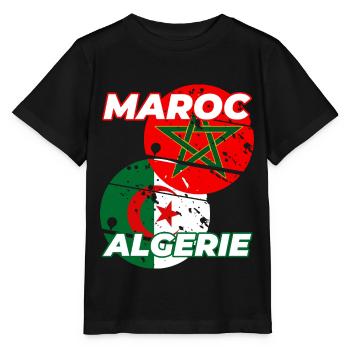 Morocco Algeria - Stanley/Stella MINI CREATOR Kids’ T-Shirt - black - Front - Mikhail (115cm)