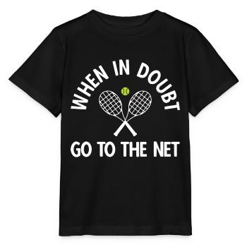 Tennisplatz Spruch Für Tennis - Stanley/Stella Kinder T-Shirt MINI CREATOR  - Schwarz - Vorne - Mikhail (115cm)