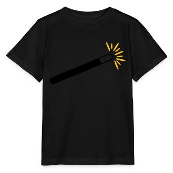 Magicien - T-shirt bio MINI CREATOR Stanley/Stella Enfant - noir - Devant - Mikhail (115cm)