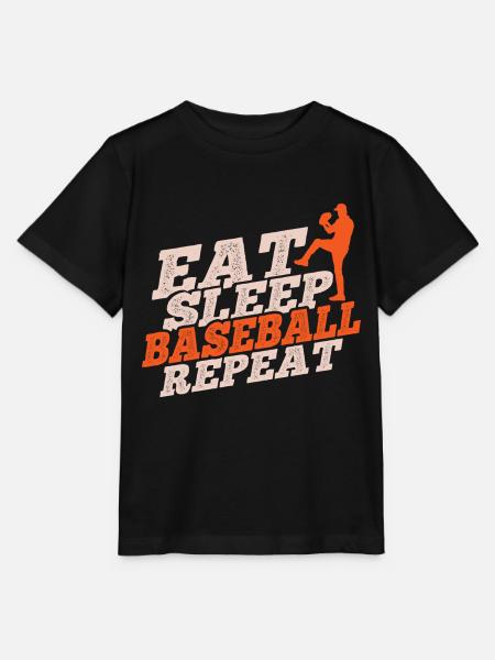 Baseball - Stanley/Stella Kinder T-Shirt MINI CREATOR  - Schwarz