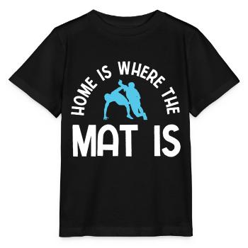 Grappling Martial Arts Wrestling - Stanley/Stella Kinder T-Shirt MINI CREATOR  - Schwarz - Vorne - Mikhail (115cm)