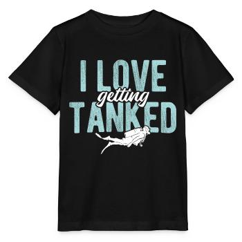 Apnoetaucher Freitaucher Taucher - Stanley/Stella Kinder T-Shirt MINI CREATOR  - Schwarz - Vorne - Mikhail (115cm)