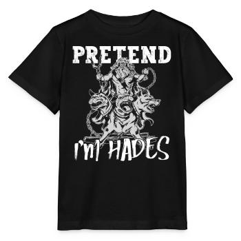 Hades Greek Mythology Ancient Greek - Stanley/Stella MINI CREATOR Kids’ T-Shirt - black - Front - Mikhail (115cm)
