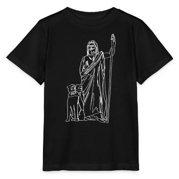 Hades Greek Mythology Greek God - Stanley/Stella MINI CREATOR Kids’ T-Shirt - black - Front - Mikhail (115cm)