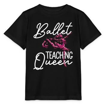 Professeur de ballet - Ballet danseur ballet - T-shirt bio MINI CREATOR Stanley/Stella Enfant - noir - Devant - Mikhail (115cm)