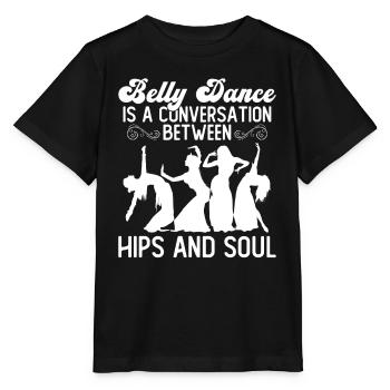 Belly Dance Belly Dancer Dancing Dancer Gift - Stanley/Stella MINI CREATOR Kids’ T-Shirt - black - Front - Mikhail (115cm)