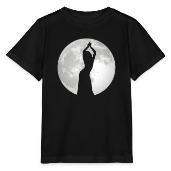 Danse du ventre Danseuse du ventre Danse de la Lune Cadeau - T-shirt bio MINI CREATOR Stanley/Stella Enfant - noir - Devant - Mikhail (115cm)