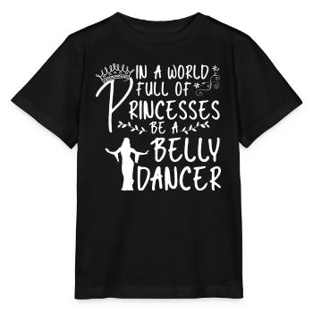 Belly Dance Belly Dancer Dancing Dancer Gift - Stanley/Stella MINI CREATOR Kids’ T-Shirt - black - Front - Mikhail (115cm)
