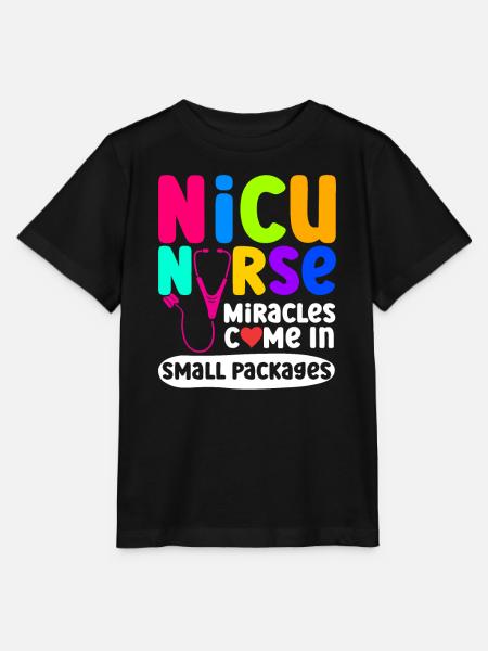 Kinder Krankenschwester Säugling Pädiatrie - Stanley/Stella Kinder T-Shirt MINI CREATOR  - Schwarz