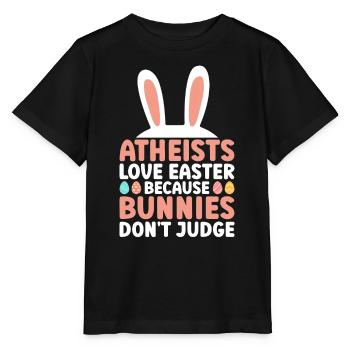 Atheist Easter Anti Religion Anti Church Atheism - Stanley/Stella MINI CREATOR Kids’ T-Shirt - black - Front - Mikhail (115cm)