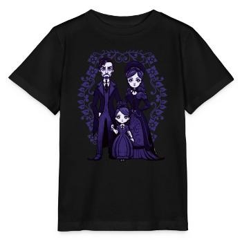 Viktorianische Goth-Familie - Gothic - Stanley/Stella Kinder T-Shirt MINI CREATOR  - Schwarz - Vorne - Mikhail (115cm)