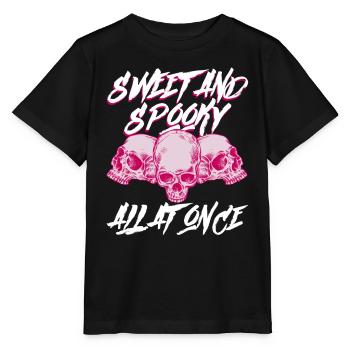 Süß und gruselig zugleich - Bubble Goth Perky Goth - Stanley/Stella Kinder T-Shirt MINI CREATOR  - Schwarz - Vorne - Mikhail (115cm)