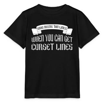 Moontan Gothic Dicton Goth Girl Grufti Emo - T-shirt bio MINI CREATOR Stanley/Stella Enfant - noir - Devant - Mikhail (115cm)