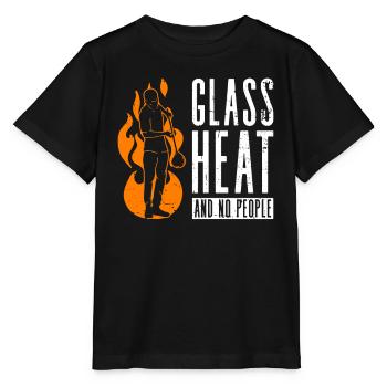 Glas - Hitze - und keine Menschen - Glasbläser - Stanley/Stella Kinder T-Shirt MINI CREATOR  - Schwarz - Vorne - Mikhail (115cm)