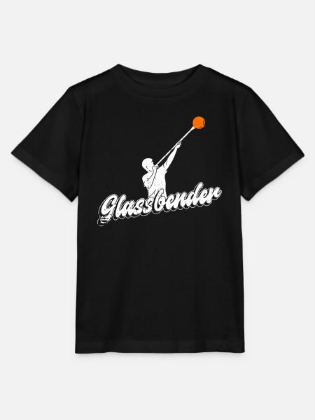 Glasbender - Glasbläser Glasblasen - Stanley/Stella Kinder T-Shirt MINI CREATOR  - Schwarz