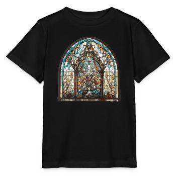Stained Glass - Stained Glass Artist - Stanley/Stella MINI CREATOR Kids’ T-Shirt - black - Front - Mikhail (115cm)