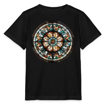 Stained Glass - Stained Glass Artist - Stanley/Stella MINI CREATOR Kids’ T-Shirt - black - Front - Mikhail (115cm)