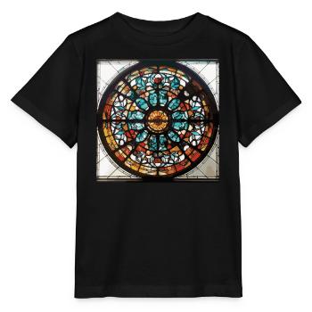 Stained Glass - Stained Glass Artist - Stanley/Stella MINI CREATOR Kids’ T-Shirt - black - Front - Mikhail (115cm)