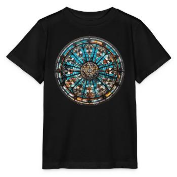 Stained Glass - Stained Glass Artist - Stanley/Stella MINI CREATOR Kids’ T-Shirt - black - Front - Mikhail (115cm)