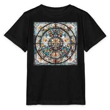 Stained Glass - Stained Glass Artist - Stanley/Stella MINI CREATOR Kids’ T-Shirt - black - Front - Mikhail (115cm)