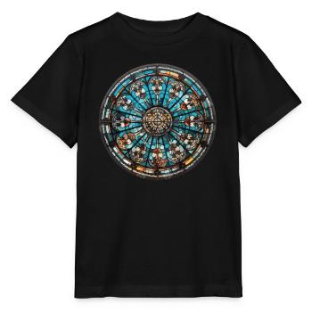 Stained Glass - Stained Glass Artist - Stanley/Stella MINI CREATOR Kids’ T-Shirt - black - Front - Mikhail (115cm)