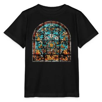 Stained Glass - Stained Glass Artist - Stanley/Stella MINI CREATOR Kids’ T-Shirt - black - Front - Mikhail (115cm)