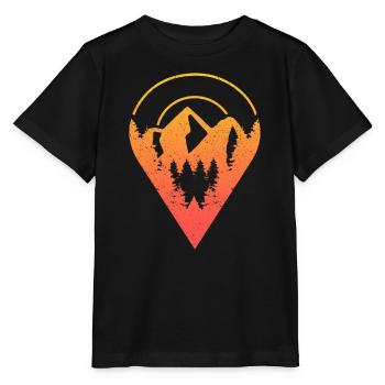 Geocaching Destination - Geocaching Geocacher - T-shirt bio MINI CREATOR Stanley/Stella Enfant - noir - Devant - Mikhail (115cm)