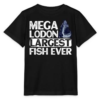 Megalodon - Le plus gros poisson de tous les temps - Requin - T-shirt bio MINI CREATOR Stanley/Stella Enfant - noir - Devant - Mikhail (115cm)