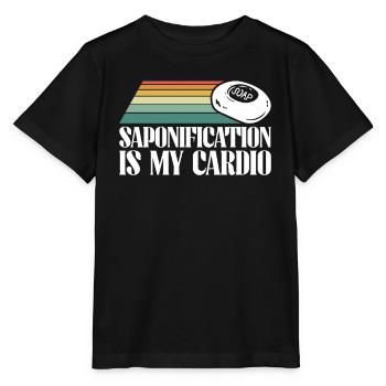 savon fabrication savon savonnière savonnerie savon chaudière - T-shirt bio MINI CREATOR Stanley/Stella Enfant - noir - Devant - Mikhail (115cm)