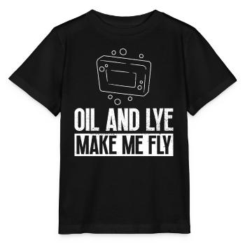 savon fabrication savon savonnière savonnerie savon chaudière - T-shirt bio MINI CREATOR Stanley/Stella Enfant - noir - Devant - Mikhail (115cm)