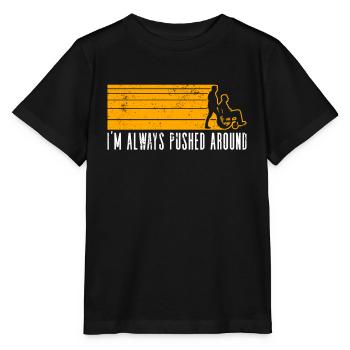 Fauteuil roulant Fauteuil roulant Handicap Drôle - T-shirt bio MINI CREATOR Stanley/Stella Enfant - noir - Devant - Mikhail (115cm)