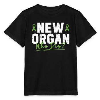 Don d’organes Greffe d’organes Don d’organes - T-shirt bio MINI CREATOR Stanley/Stella Enfant - noir - Devant - Mikhail (115cm)