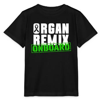 Don d’organes Greffe d’organes Don d’organes - T-shirt bio MINI CREATOR Stanley/Stella Enfant - noir - Devant - Mikhail (115cm)