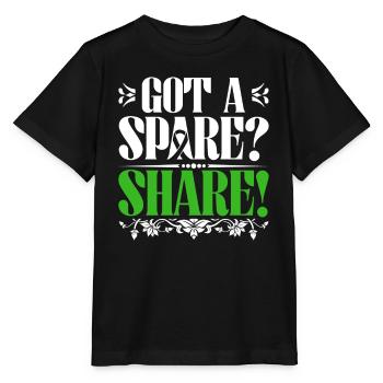 Don d’organes Greffe d’organes Don d’organes - T-shirt bio MINI CREATOR Stanley/Stella Enfant - noir - Devant - Mikhail (115cm)