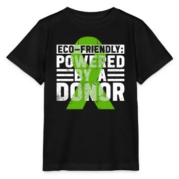 Don d’organes Greffe d’organes Don d’organes - T-shirt bio MINI CREATOR Stanley/Stella Enfant - noir - Devant - Mikhail (115cm)