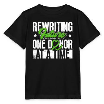 Don d’organes Greffe d’organes Don d’organes - T-shirt bio MINI CREATOR Stanley/Stella Enfant - noir - Devant - Mikhail (115cm)