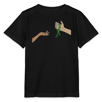 Don d’organes Greffe d’organes Don d’organes - T-shirt bio MINI CREATOR Stanley/Stella Enfant - noir - Devant - Mikhail (115cm)