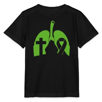 Greffe d’organe par fente de donneur d’organes - T-shirt bio MINI CREATOR Stanley/Stella Enfant - noir - Devant - Mikhail (115cm)