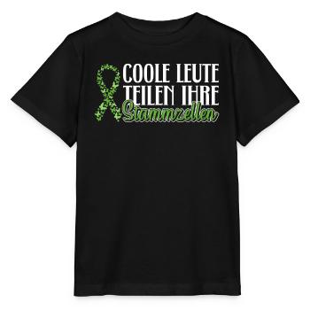 Cellules souches Thérapie par cellules souches Don de cellules souches - T-shirt bio MINI CREATOR Stanley/Stella Enfant - noir - Devant - Mikhail (115cm)