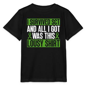 Greffe de cellules souches Donneur de cellules souches Cellule souche - T-shirt bio MINI CREATOR Stanley/Stella Enfant - noir - Devant - Mikhail (115cm)