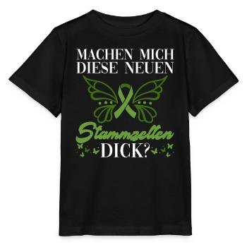 Cellules souches Thérapie par cellules souches Don de cellules souches - T-shirt bio MINI CREATOR Stanley/Stella Enfant - noir - Devant - Mikhail (115cm)