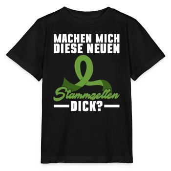 Cellules souches Thérapie par cellules souches Don de cellules souches - T-shirt bio MINI CREATOR Stanley/Stella Enfant - noir - Devant - Mikhail (115cm)