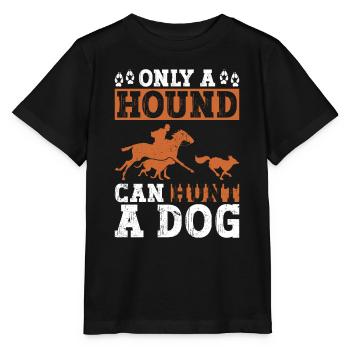 Renard Chasse Cadeaux Chien De Chasse - T-shirt bio MINI CREATOR Stanley/Stella Enfant - noir - Devant - Mikhail (115cm)