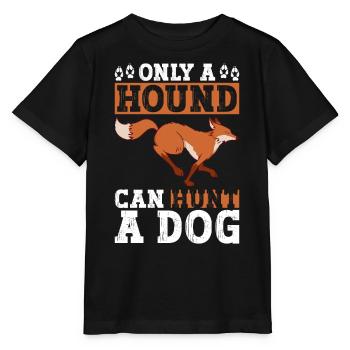 Renard Chasse Cadeaux Chien De Chasse - T-shirt bio MINI CREATOR Stanley/Stella Enfant - noir - Devant - Mikhail (115cm)