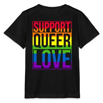 Mariage Gay Pride Mariage Gay - T-shirt bio MINI CREATOR Stanley/Stella Enfant - noir - Devant - Mikhail (115cm)