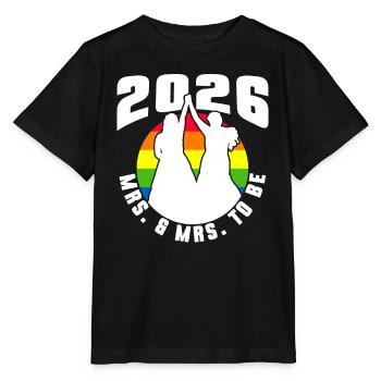 Gay Pride 2026 Mariage Mariage gay - T-shirt bio MINI CREATOR Stanley/Stella Enfant - noir - Devant - Mikhail (115cm)