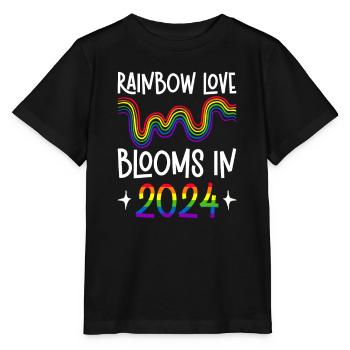 Gay Pride 2024 Wedding Gay Marriage - Stanley/Stella MINI CREATOR Kids’ T-Shirt - black - Front - Mikhail (115cm)