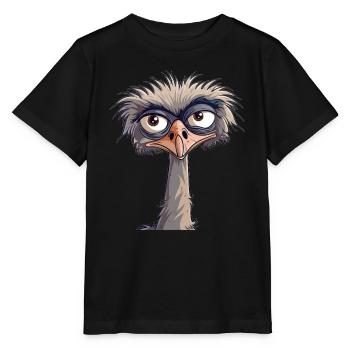 Bouquet grognant - T-shirt bio MINI CREATOR Stanley/Stella Enfant - noir - Devant - Mikhail (115cm)